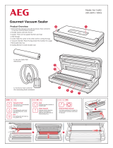 AEG Gourmet Vacuum Sealer Handleiding
