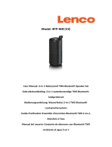 Lenco BTP-400 Handleiding