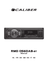 Caliber RMD 056DAB-BT Car radio 4×75 Watts Handleiding