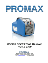 Promax RG6-E-230V Handleiding