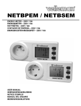 Velleman NETBPEM ENERGY METER – 230V / 16A Handleiding