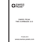 SWISS PEAK P329.351 Handleiding