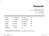 Panasonic ES-RW33 Handleiding