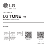 LG Tone Free FN7 Handleiding