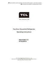 TCL RF282BSF0UK Handleiding