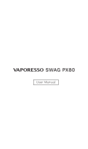 Vaporesso Swag PX80 Handleiding