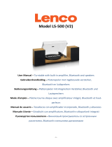 Lenco LS 500 Record Player Handleiding