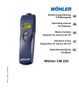 Wohler CM 220 Handleiding