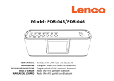 Lenco PDR-046 Handleiding