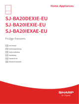 Sharp SJ-BA20IEXAE-EU Fridge-Freezers Handleiding