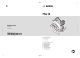 Bosch PKS 40 Handleiding