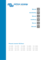 Victron energy 12 | 250 Pure Sine Wave Phoenix Inverter Handleiding