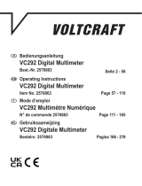 VOLTCRAFT VC292 Digital Handheld Multimeter Handleiding