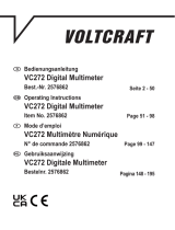 VOLTCRAFT VC272 Handleiding