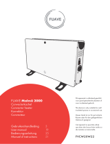 Fuave FVCW20W22 Malmo 2000 Convector Heater Handleiding