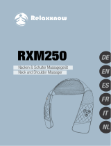Relaxxnow RXM250 Neck and Shoulder Massager Handleiding
