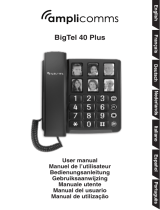 Amplicomms BigTel 40 Plus Big Button Amplified Corded Telephone Handleiding