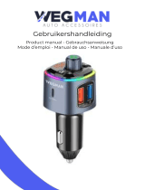 WEGMAN Bluetooth FM Transmitter Handleiding