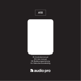 Audio Pro A10 Handleiding
