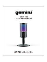 Gemini GSM-100 Handleiding