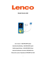 Lenco Xemio-560 Handleiding