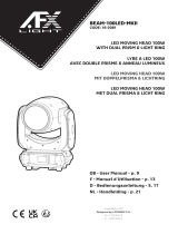 afx light BEAM-100LED-MKII Handleiding