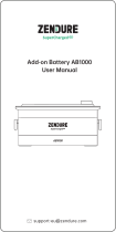 ZENDURE ZDAB1000 Add-on Battery AB1000 Handleiding