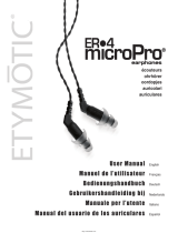 Etymotic ER-4 Handleiding