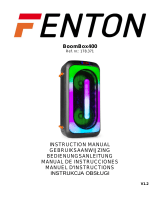 Fenton BoomBox400 Party Speaker de handleiding