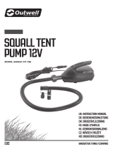 Outwell Squall Tent Pump 12V Handleiding