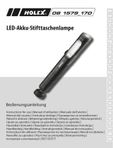 Holex LED rechargeable battery torch Handleiding