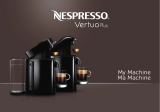 Nespresso VERTUO PLUS DELUXE KAPSELMASKIN AV KRUPS, SVART de handleiding