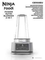 Ninja FOODI POWER NUTRI CB100EU BLENDER de handleiding