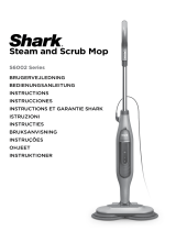 Shark S6002 DAMPMOPP, BLÅ de handleiding