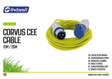 Outwell Corvus CEE Cable 15 Mtr. Handleiding