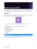 Roxio Creator NXT de handleiding
