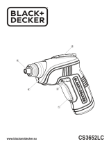 BLACK+DECKER CS3652LC Handleiding