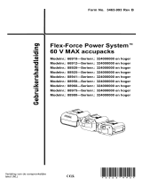 Toro Flex-Force Power System 2.5Ah 60V MAX Battery Pack Handleiding