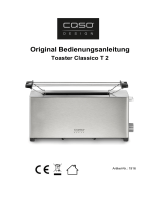 Caso Design CASO Classico T2 Toaster Handleiding