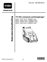 Toro TX 525 Compact Tool Carrier Handleiding