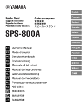 Yamaha SPS-800A de handleiding