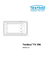 TESTBOY TV 296 Handleiding
