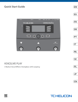 TC HELICON VOICELIVE PLAY Snelstartgids