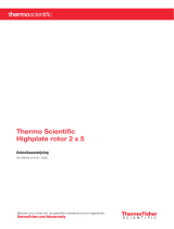 Thermo Fisher Scientific HIGHPlate 2x5 Rotor Handleiding