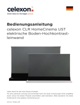 Celexon CLR HomeCinema UST 265 x 149 cm wysokokontrastowy elektryczny ekran podłogowy 120" 16:9 de handleiding