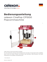 Celexon CinePop CP1000 maszyna do popcornu de handleiding