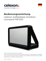 Celexon Outdoor INF200 310 x 174 cm dmuchany ekran projekcyjny 16:9 de handleiding