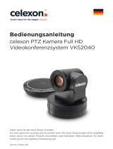 Celexon PTZ camera Full HD video conferencing system VKS2040 de handleiding