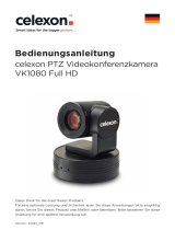 Celexon PTZ Videokonferenzkamera VK1080 Full HD de handleiding