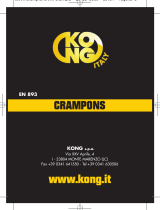 Kong Cover for crampons Handleiding